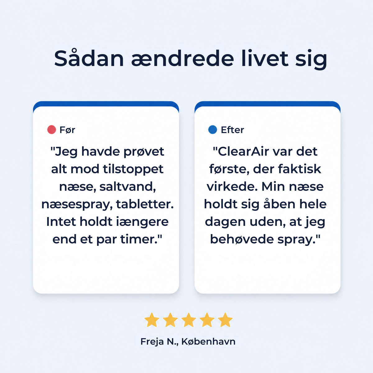 NæseFri™ – Bryd næsespray-cyklussen og træk vejret mere trygt