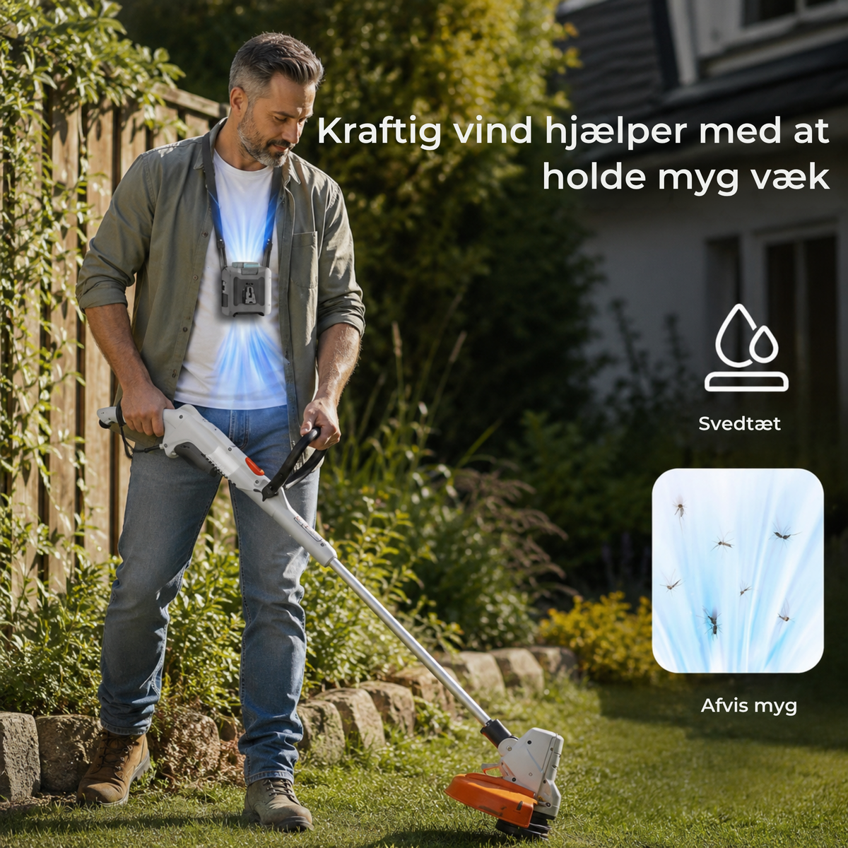 BælteBris™ | Taljevifte & 10000mah Power Bank 2 i 1