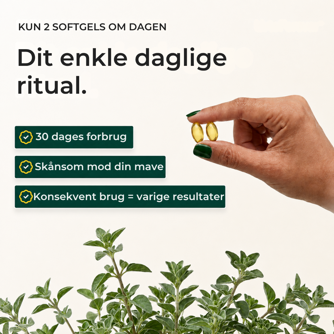 UrteForsvar™ - Oregano+ – Daglig støtte til tarm og immunforsvar