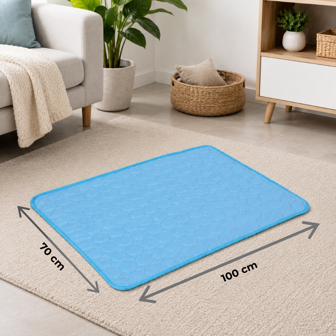 KølePote™ - Beskyt din hund og kat mod hedeslag med KølePote™-kølemåtten 🐶🐱❄️