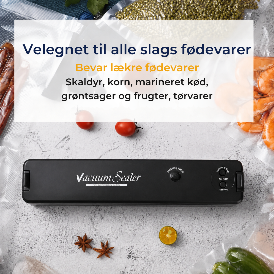 Vakuumforsegler | Madbesparende vakuumforsegler