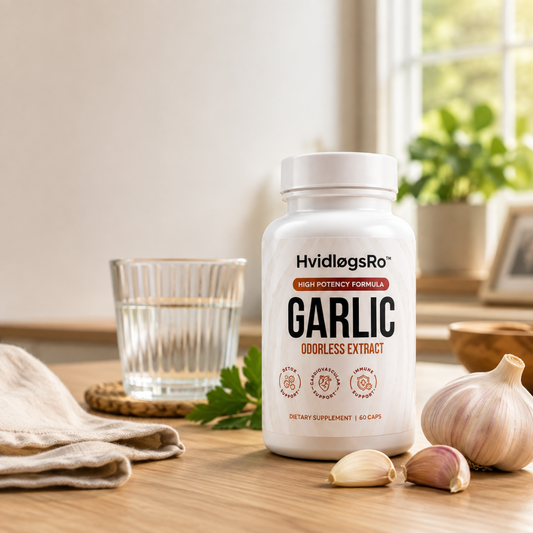 HvidløgsRo™ - Dagligt hvidløgsekstrakt til støtte for immunforsvar og fordøjelse