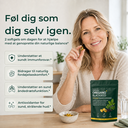 UrteForsvar™ - Oregano+ – Daglig støtte til tarm og immunforsvar
