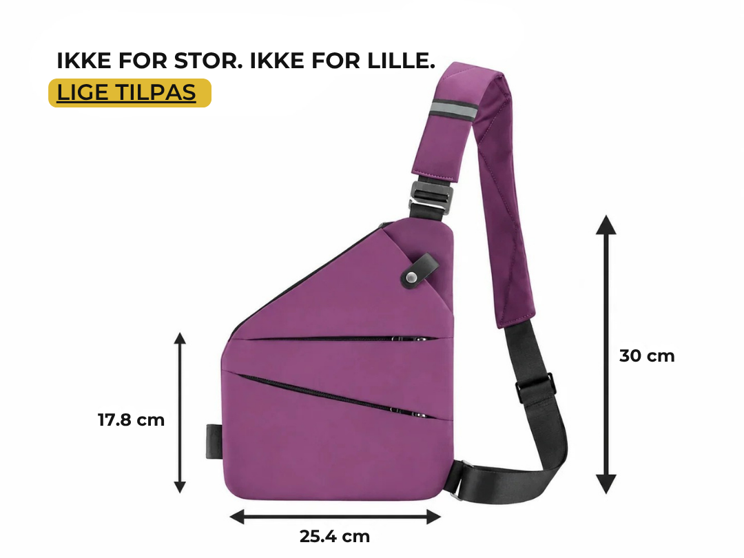 TrygTaske™ Tyverisikret rejsetaske