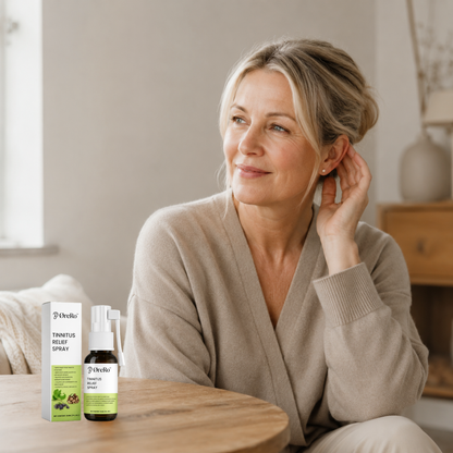 ØreRo™ - Tinnitusspray | Beroliger, lindrer og dæmper øresusen med op til 98 % på 24 timer!