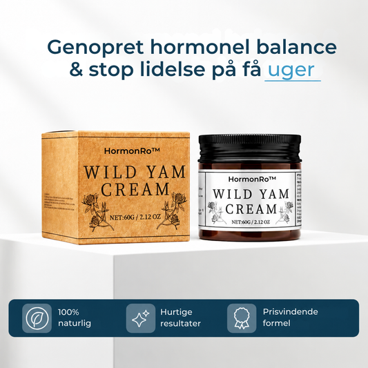 HormonRo™ - Vild yam-creme til hormonel balance