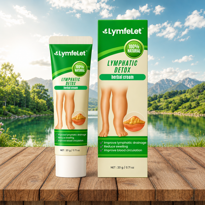 LymfeLet™ Kräm | Hjälper till att minska svullnad i benen med upp till 92 % inom 24 timmar!