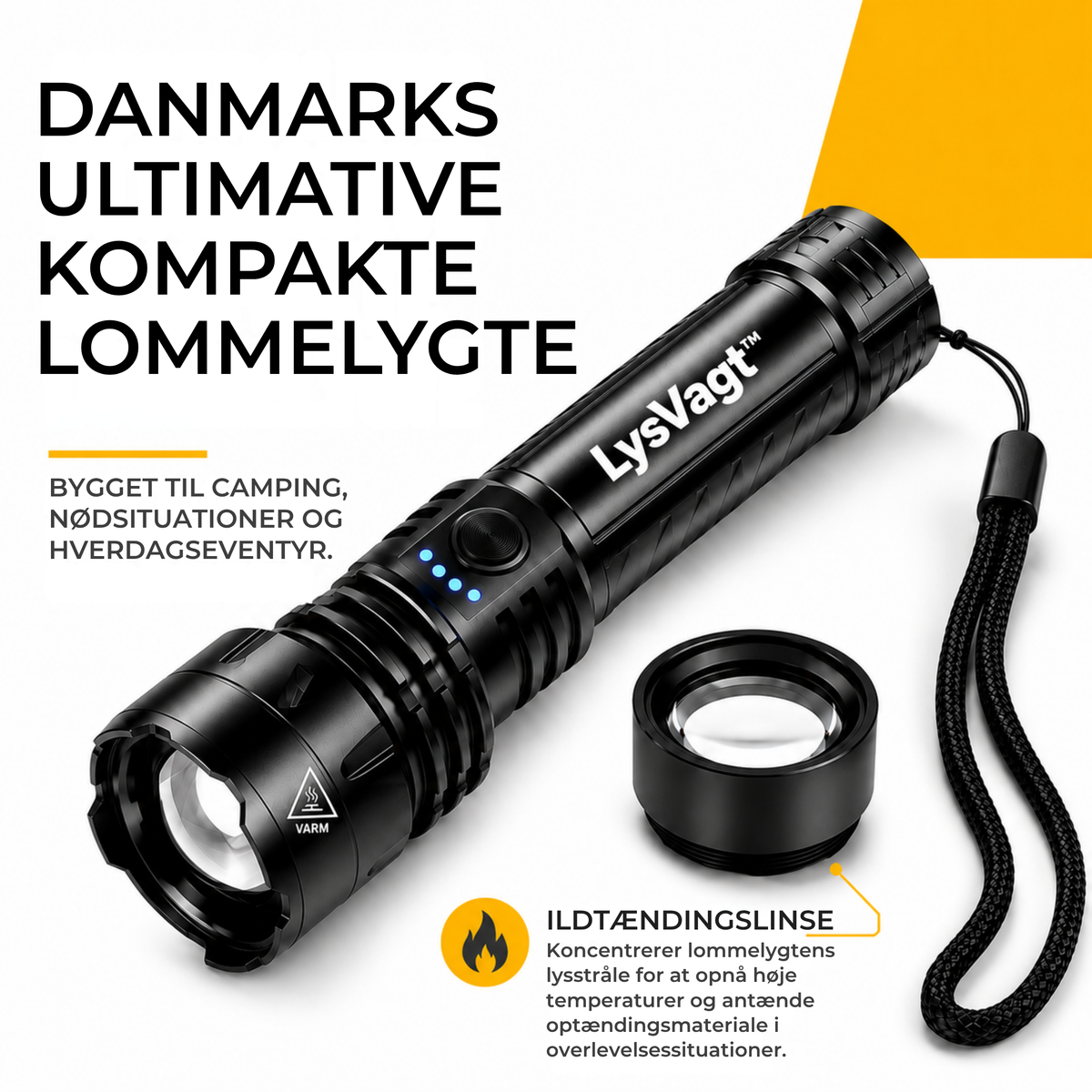 LysVagt™ TAKTISK LOMMELYGTE