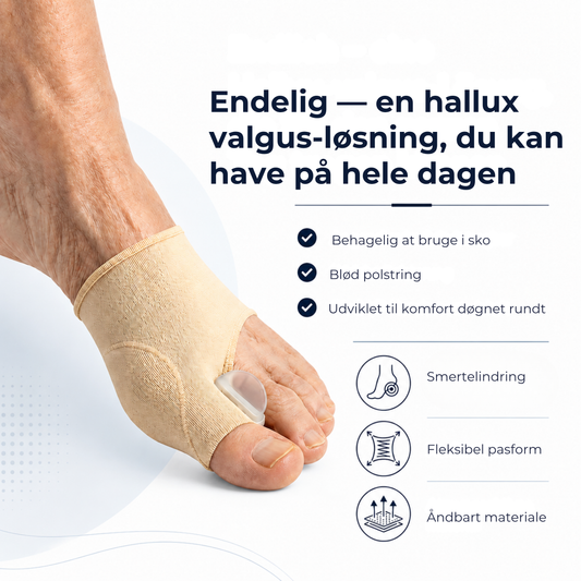 FodBalance™ | Blød støtte til knyster, så dine fødder kan føles friere hele dagen