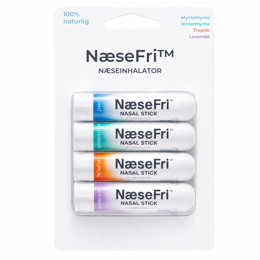 NæseFri™ – Bryd næsespray-cyklussen og træk vejret mere trygt
