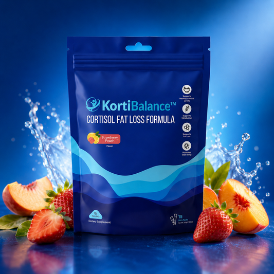 KortiBalance™ Pulver | Fjerner invaliderende kortisolmave på 36 timer — før du vækker afsky hos alle.