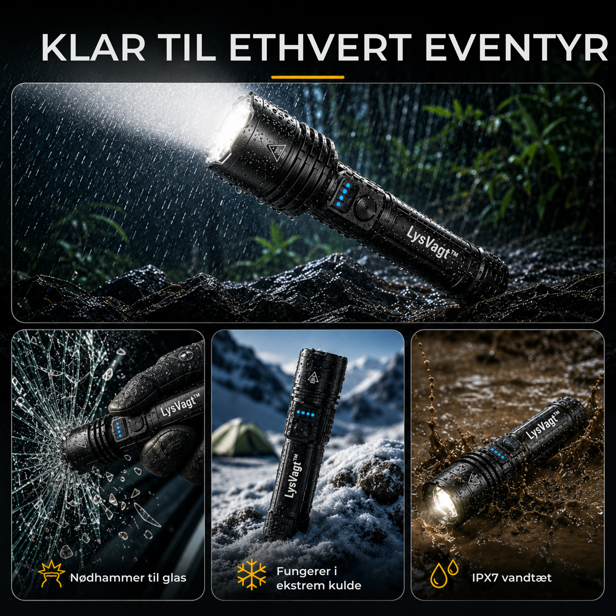 LysVagt™ TAKTISK LOMMELYGTE