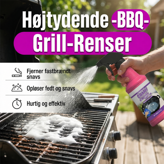 🍃SortStål højtydende affedtningsspray til grill