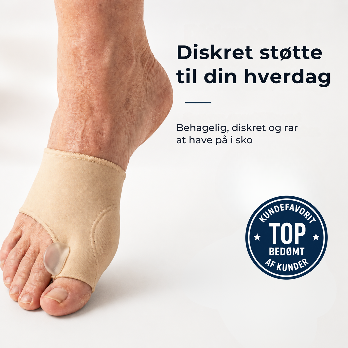 FodBalance™ | Blød støtte til knyster, så dine fødder kan føles friere hele dagen