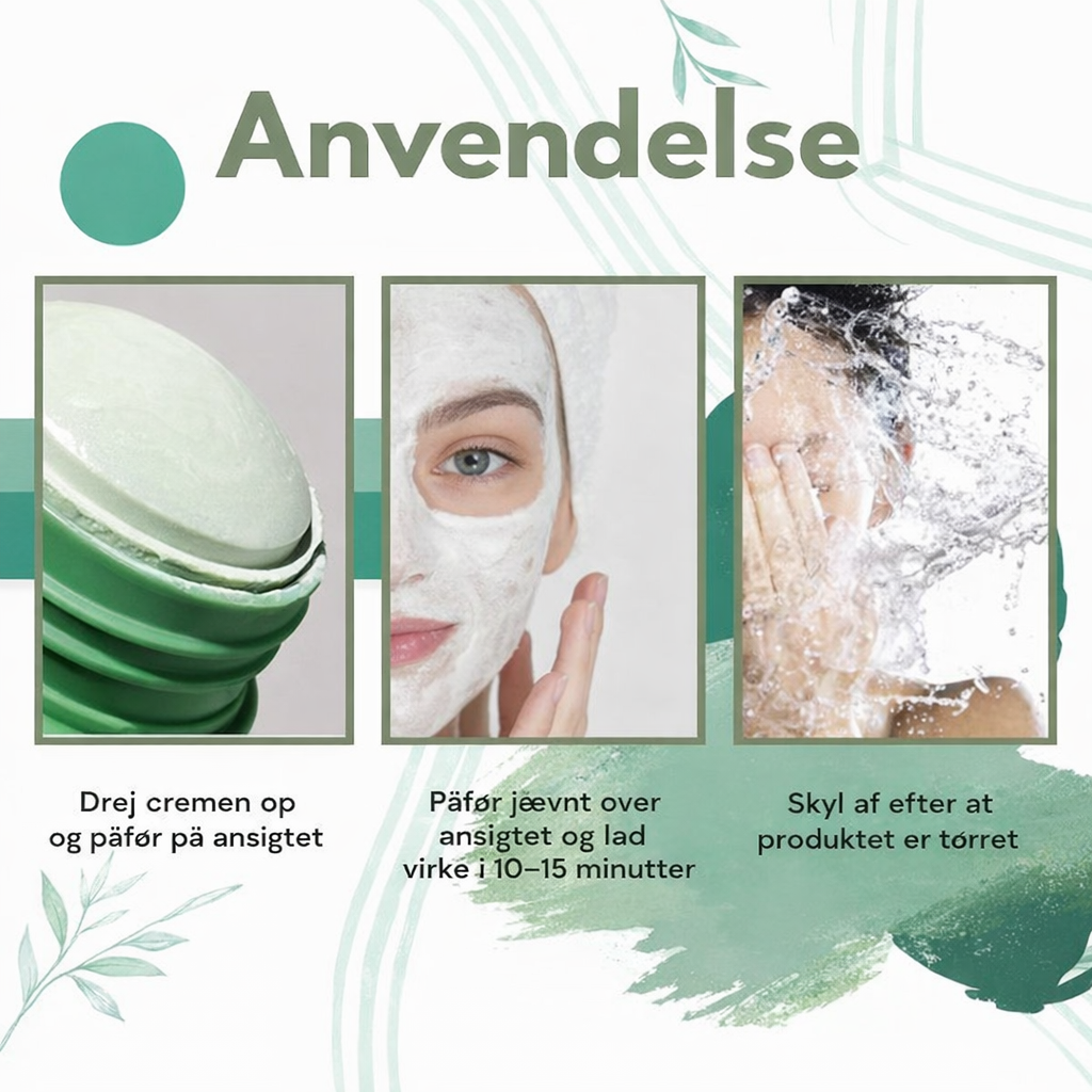 Grønren™ - Fast ansigtsrens med grøn te til dyb porerens