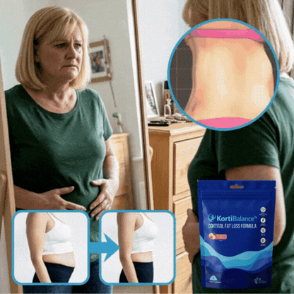 KortiBalance™ Pulver | Fjerner invaliderende kortisolmave på 36 timer — før du vækker afsky hos alle.