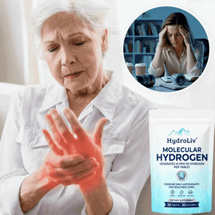 HydroLiv™ - Reparer din brusk og genvinde bevægeligheden i dine led gennem molekylær cellehydrering.