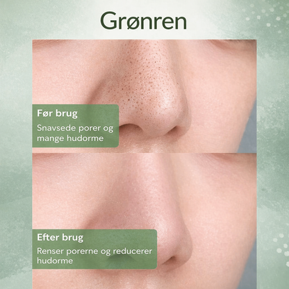 Grønren™ - Fast ansigtsrens med grøn te til dyb porerens