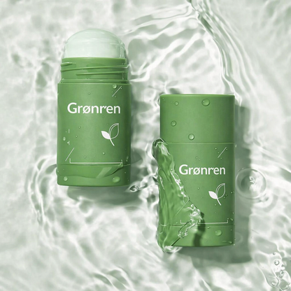 Grønren™ - Fast ansigtsrens med grøn te til dyb porerens