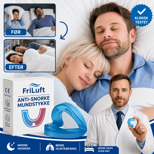 FriLuft™ | Slip af med snorken og søvnløse nætter – få rolig og dyb søvn på kun én nat!