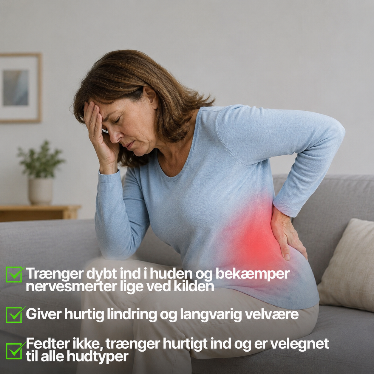 IskaRo™ Komfort Balm Balm Fjerner iskias- og hoftesmerter på bare 5 minutter