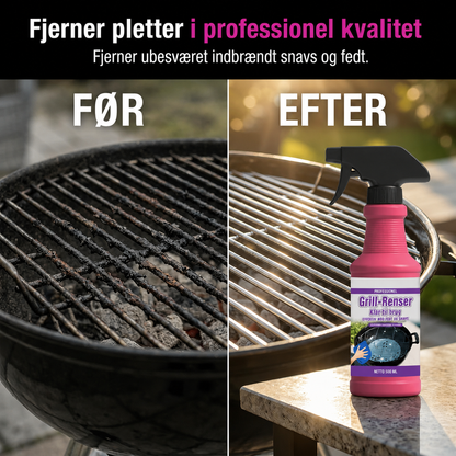 🍃SortStål højtydende affedtningsspray til grill