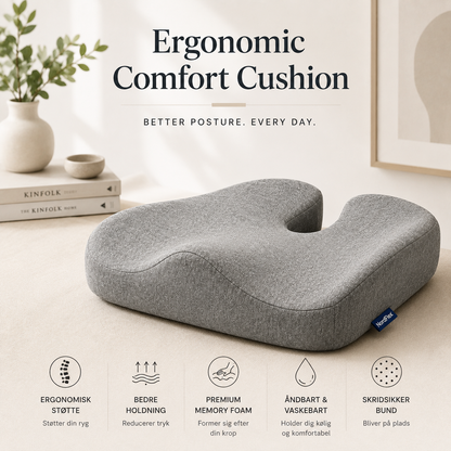 NordFlex™ Ergonomisk Sædepude Komfort der støtter dig hele dagen