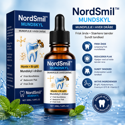 NordSmil™ – Friskere Ånde. Renere Mund. Mere Selvtillid.