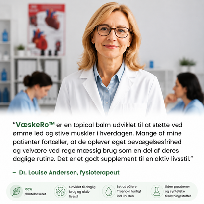 VæskeRo™ – Smertelindrende Plantebaseret Balm