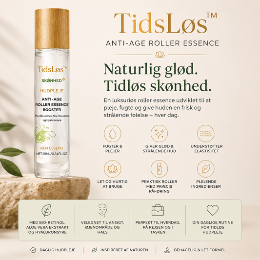 TidsLøs™ -  Naturlig glød. Tidløs skønhed. ✨