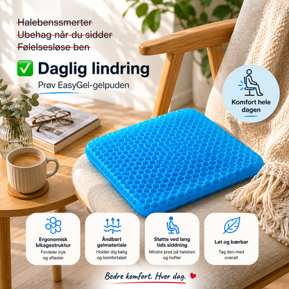 SidRo™ | Ergonomisk Gel Komfortpude