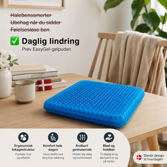 SidRo™ | Ergonomisk Gel Komfortpude