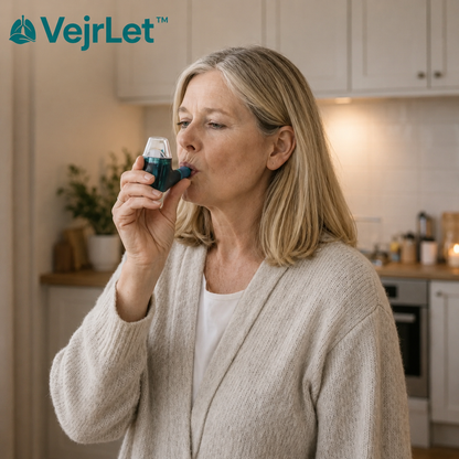 VejrLet™ inhalator | Rens dine lunger og træk vejret frit på 5 dage
