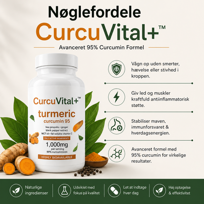 CurcuVital+™ 95 Curcumin Formula 1000mg