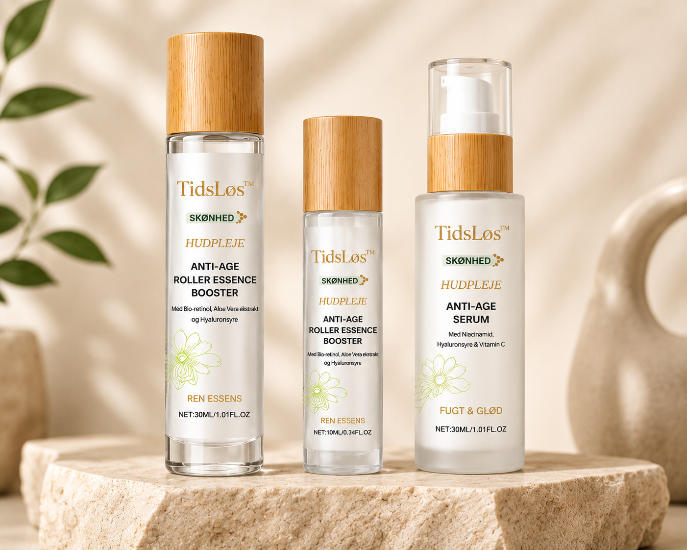 TidsLøs™ -  Naturlig glød. Tidløs skønhed. ✨