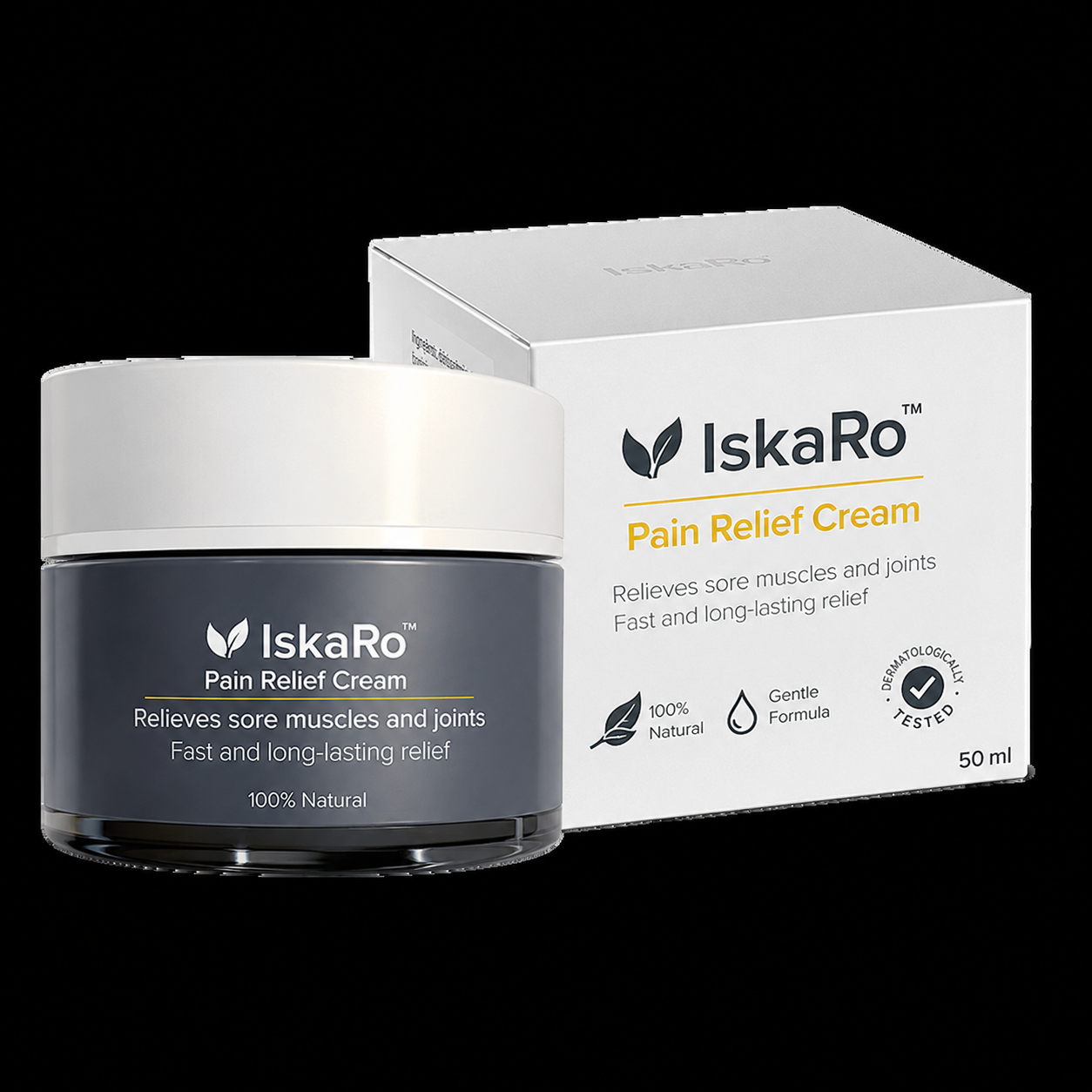 IskaRo™ Komfort Balm Balm Fjerner iskias- og hoftesmerter på bare 5 minutter